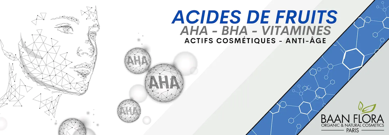 acide de fruits aha bha vitamines baan flora