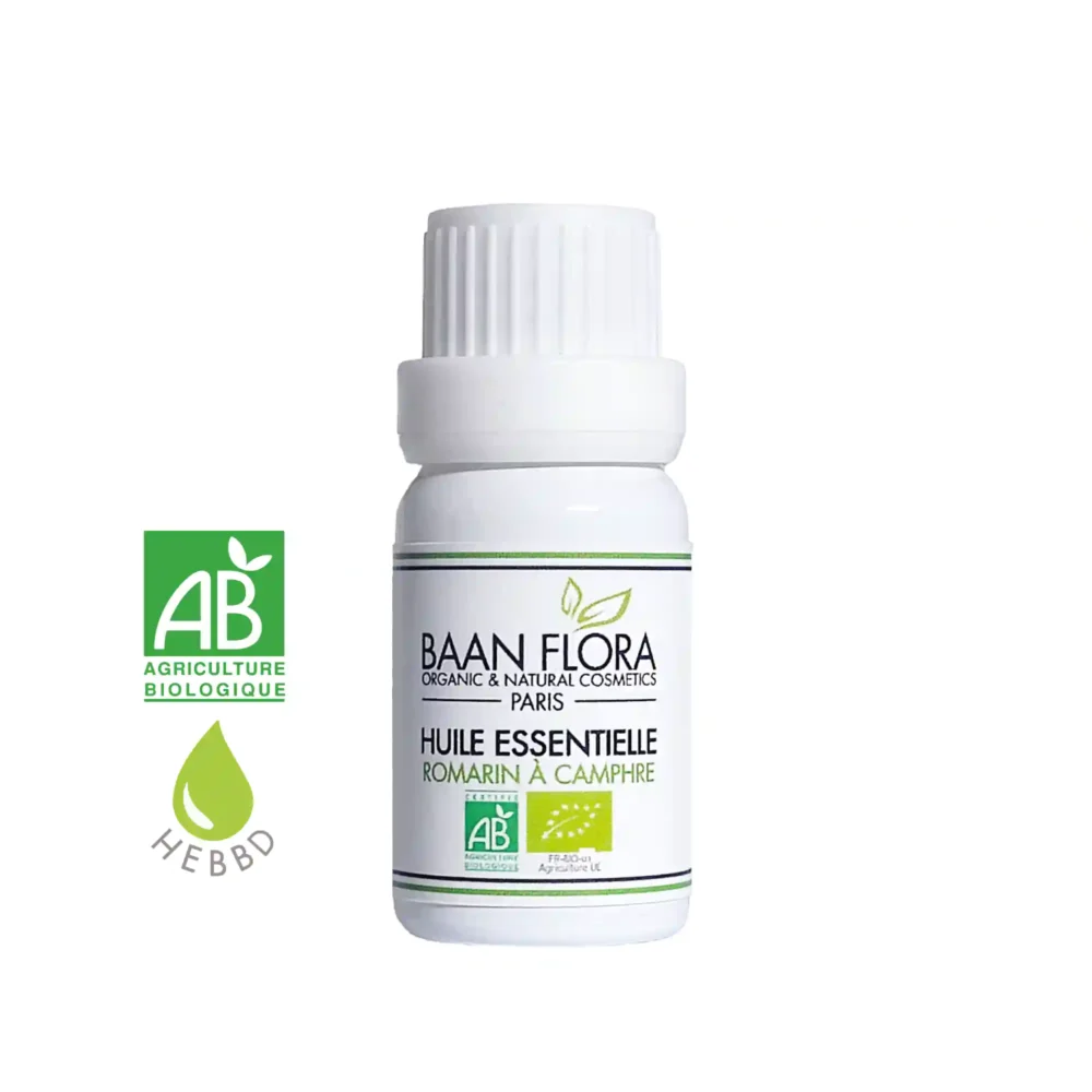 huile essentielle romarin a camphre bio Baan Flora