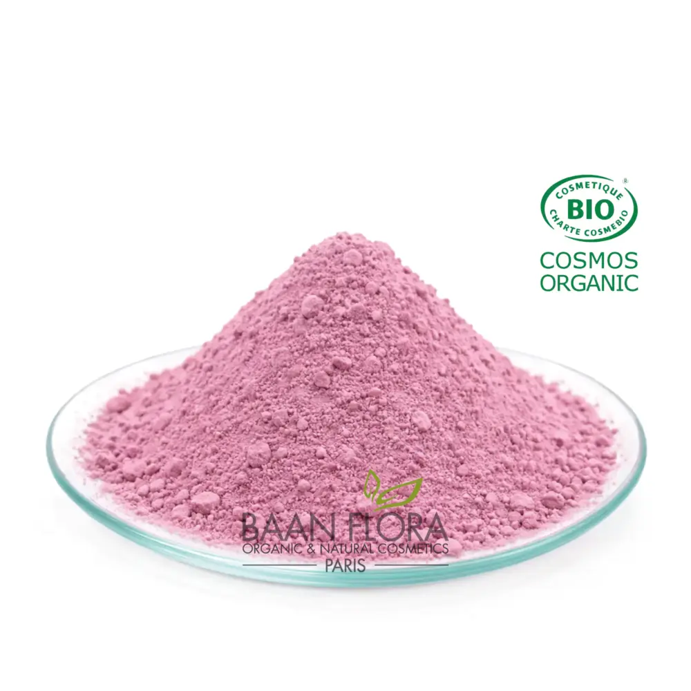 Rose de damas en poudre bio baan flora