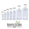 bouteille plastique pet transparente baan flora