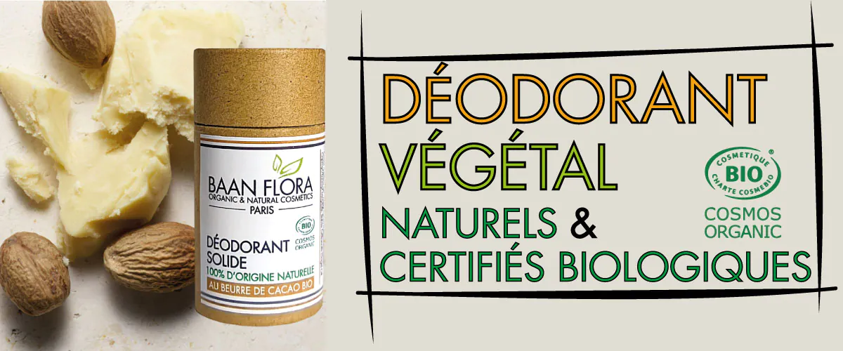 catégorie déodorant végétale biologique baan flora