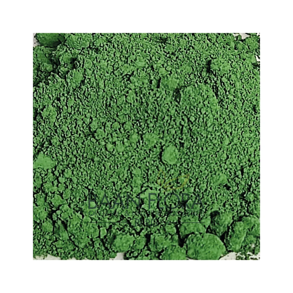 colorant oxyde minéral vert baan flora
