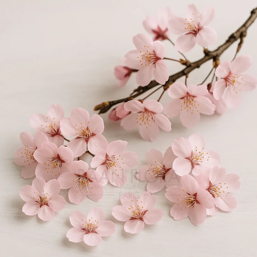 Huile parfumée naturelle de cerisier japonais Sakura baan flora