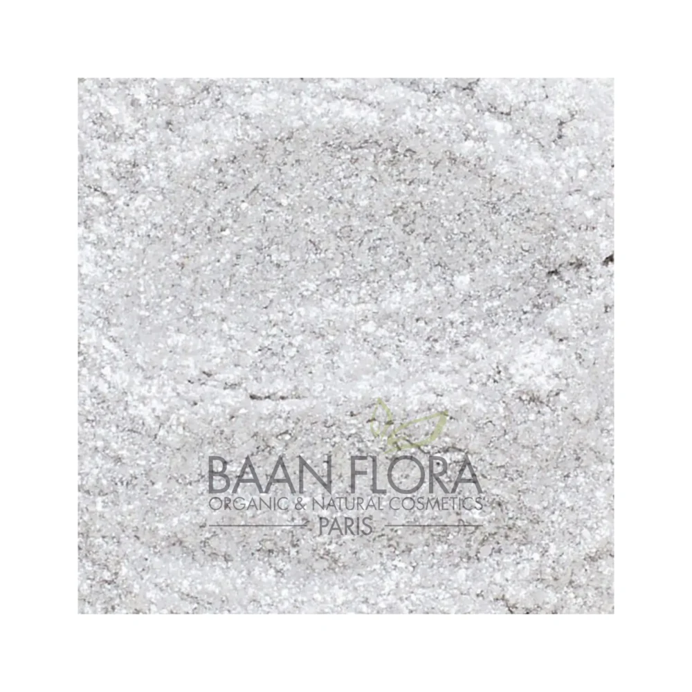 Colorant mica blanc-pailleté baan flora