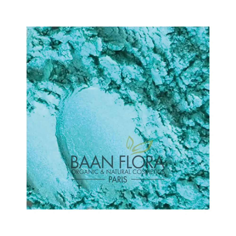 Colorant mica bleu turquoise Baan Flora