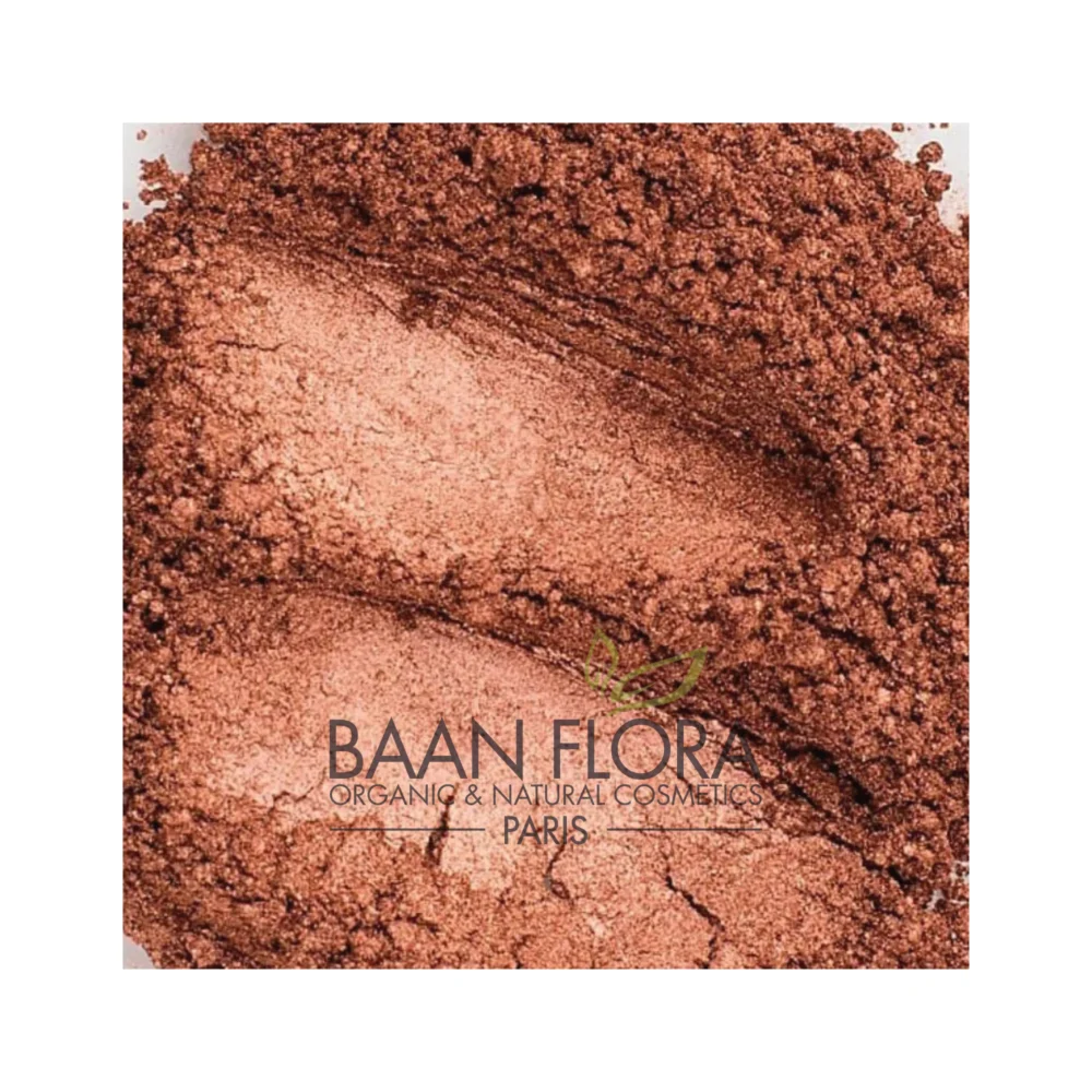Colorant mica cuivre satiné Baan Flora