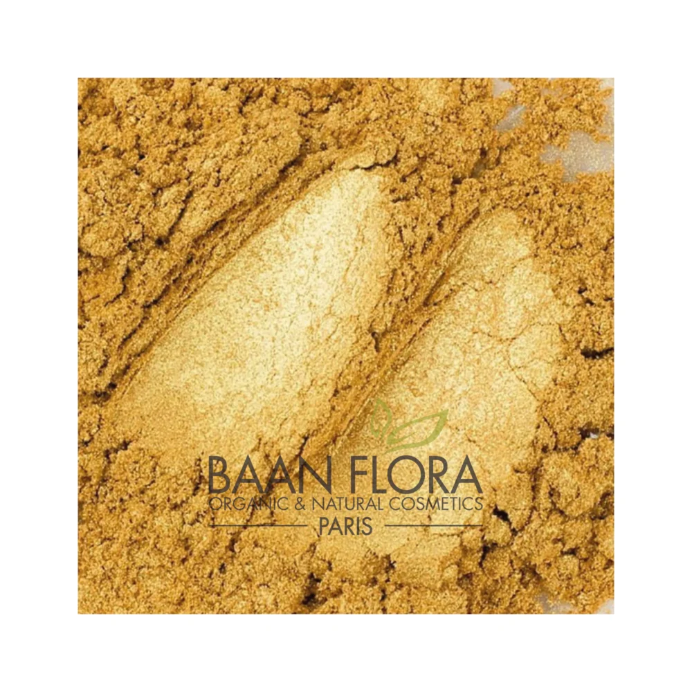 Colorant mica or brillant satiné baan flora