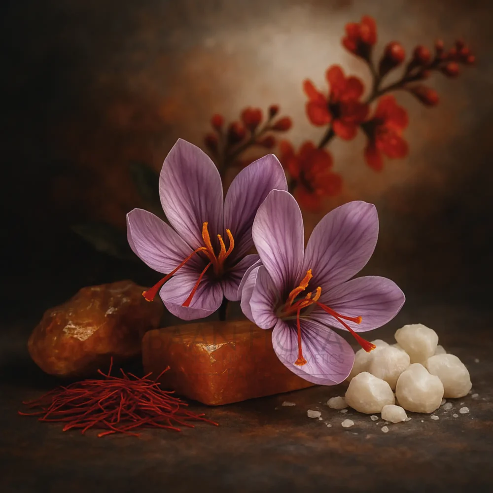 Huile parfumée floral safran ambré baan flora