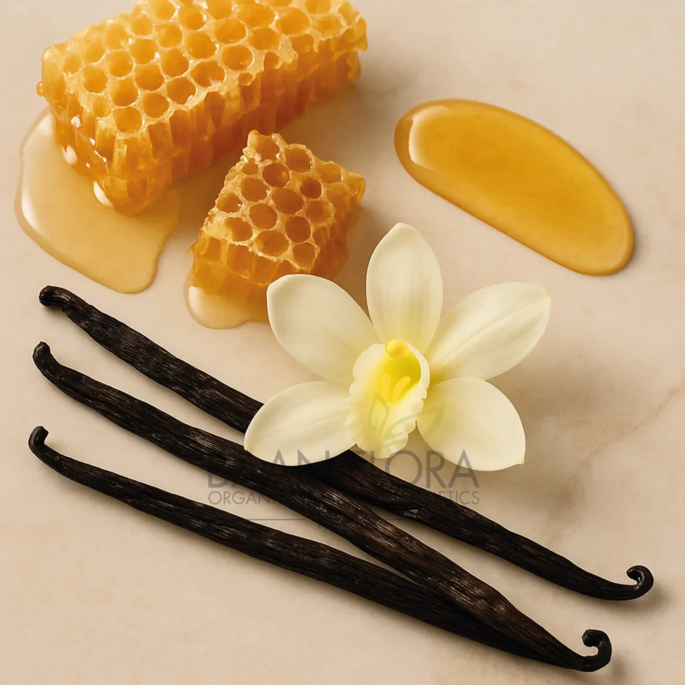 Huile parfumée naturelle Vanille & Miel baan flora